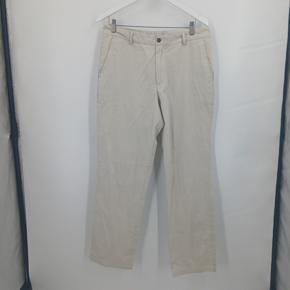 mens southern proper size 32x34 flat front khaki pants charm the pants off